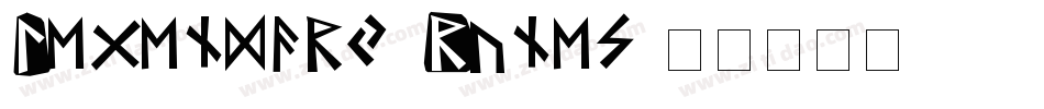 Legendary Runes字体转换